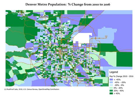 Denver’s population rebounds slightly, but it’s among metro counties facing growth headwinds